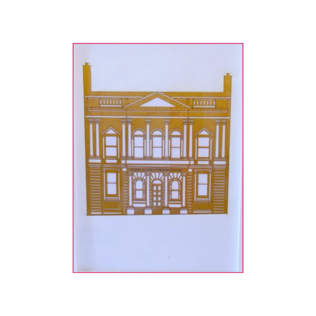 No. 6 Kildare Street Laser Cut Print