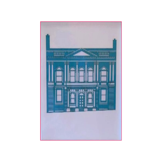 No. 6 Kildare Street Laser Cut Print