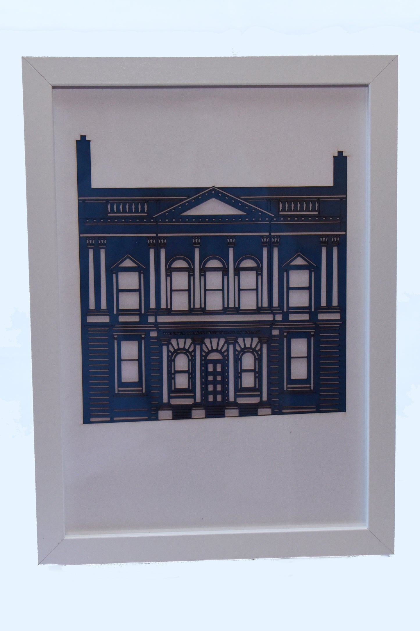 No. 6 Kildare Street Laser Cut Print